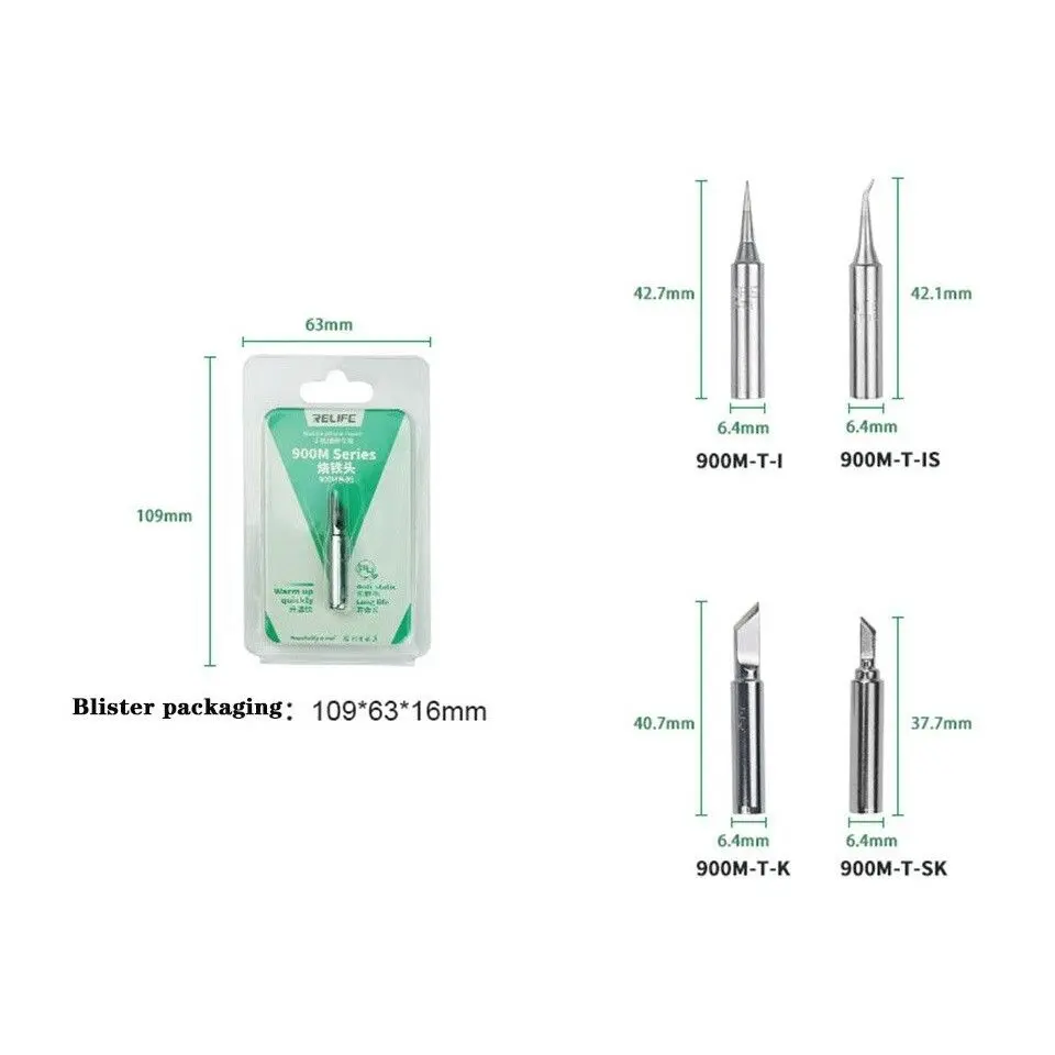 PUNTAS RELIFE RL-900M — SK (cuchilla fina)
