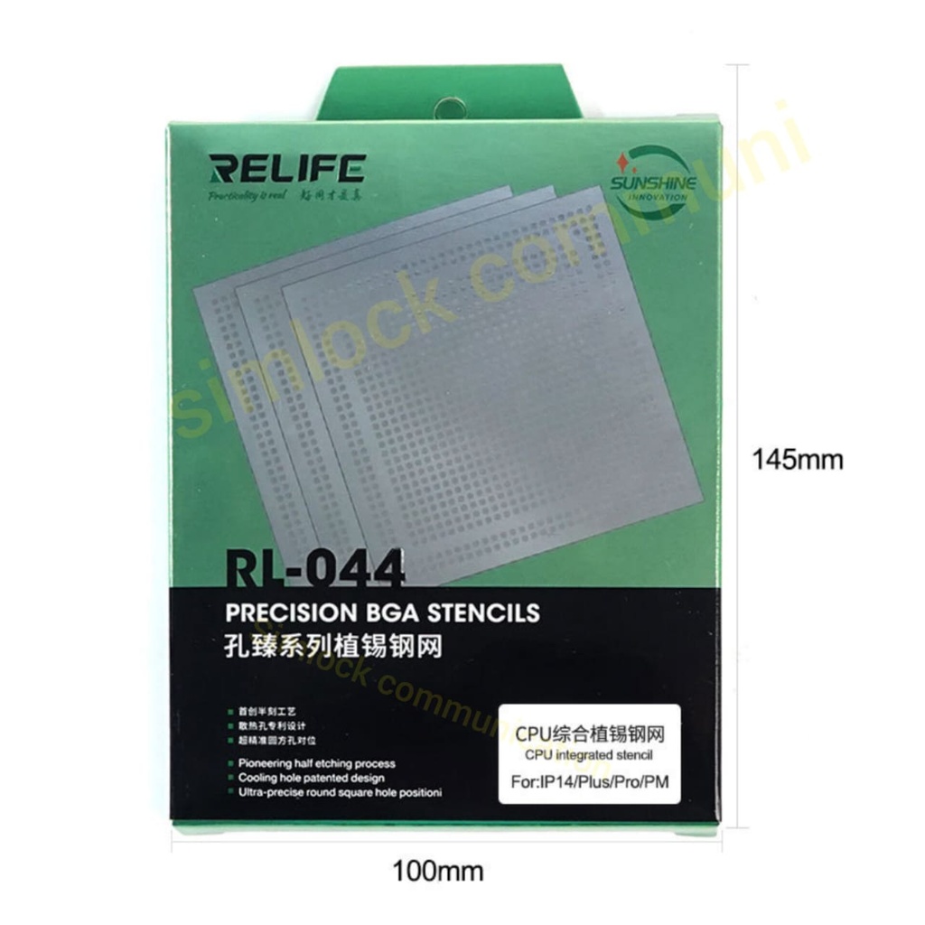 Relife Stencil Universal Multiproposito RL-044 Xs-xsm-xr