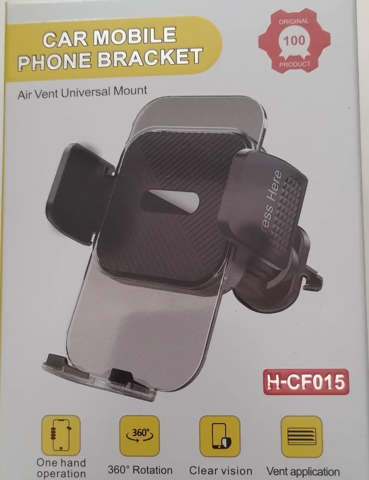 [AADE5353] Soporte Celular para Auto Gfuz ADE5353 H-CF015
