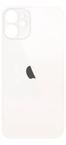 [TIP12WH] Tapa iPhone 12 - Big Hole - Blanco