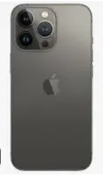 Tapa iPhone 13 Pro Max Gray Space Negro