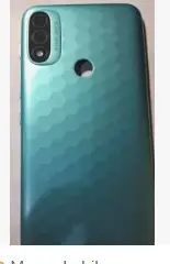 [TE202] Tapa Moto E20 Verde