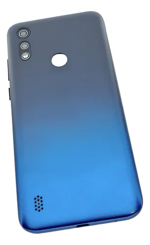 Tapa Moto E6S Azul