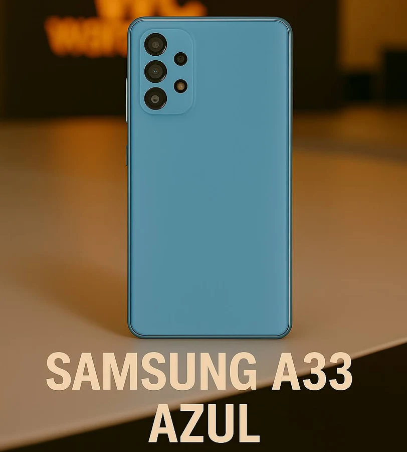 Tapa Samsung A33 Azul