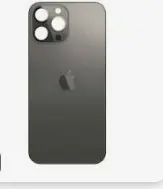 [TIP11PM2] Tapa Trasera iPhone 11 Pro Max - Big Hole - Space Gray