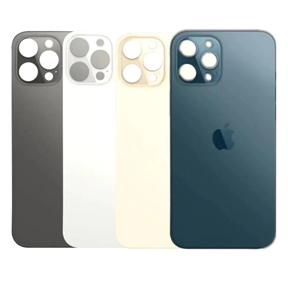 [TIP12PM] Tapa Trasera iPhone 12 Pro Max - Big Hole Azul