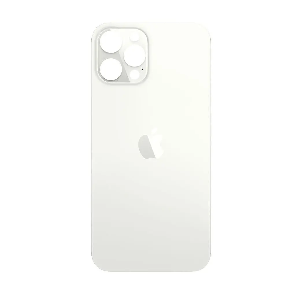 Tapa Trasera iPhone 12 Pro Max - Big Hole Blanco