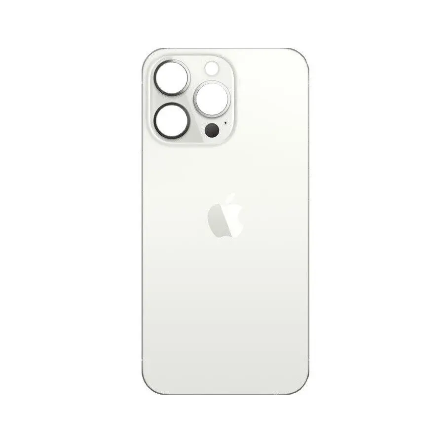 Tapa Trasera iPhone 13 Pro Max - Big Hole Blanco