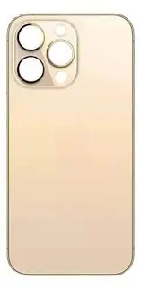 [TIP13PGD] Tapa Trasera iPhone 13 Pro - Big Hole Dorado
