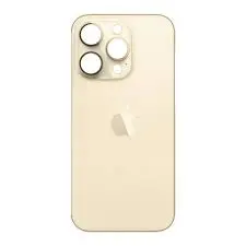 [TIP14PGD] Tapa Trasera iPhone 14 Pro Dorado - Big Hole