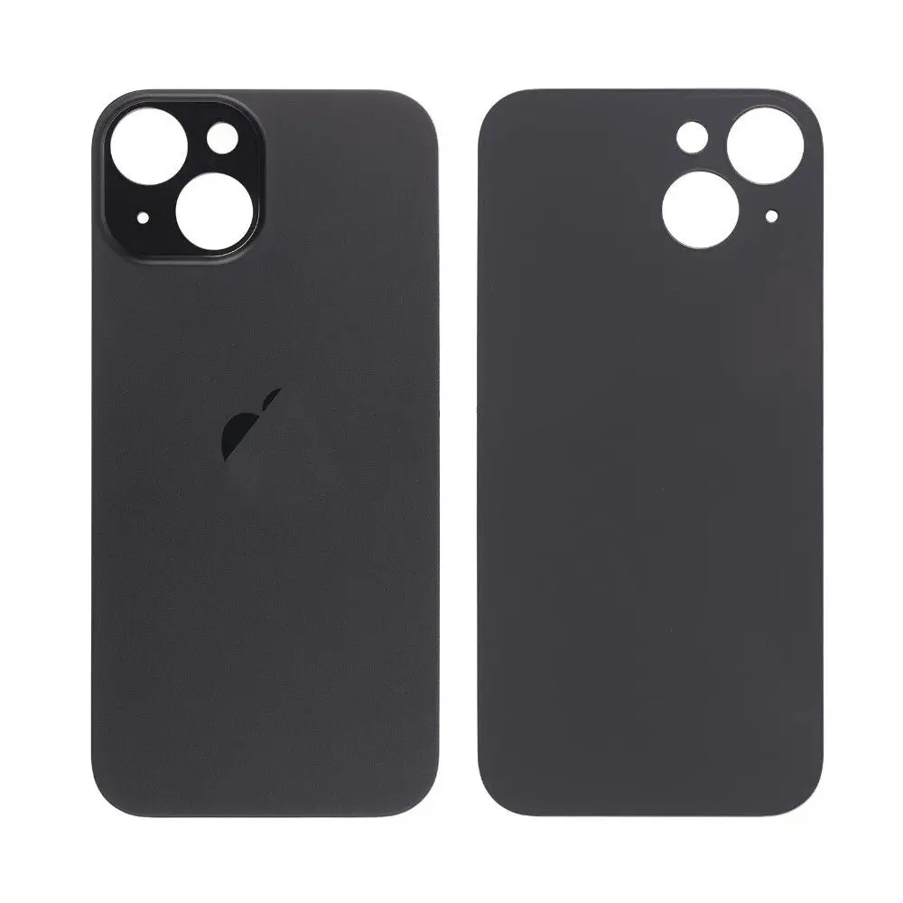Tapa Trasera iPhone 15 Negro - Big Hole