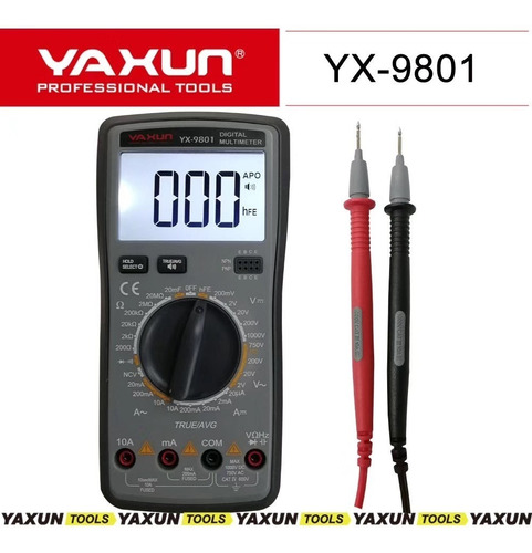 [HYX9801] Tester Yaxun YX-9801 Multimetro