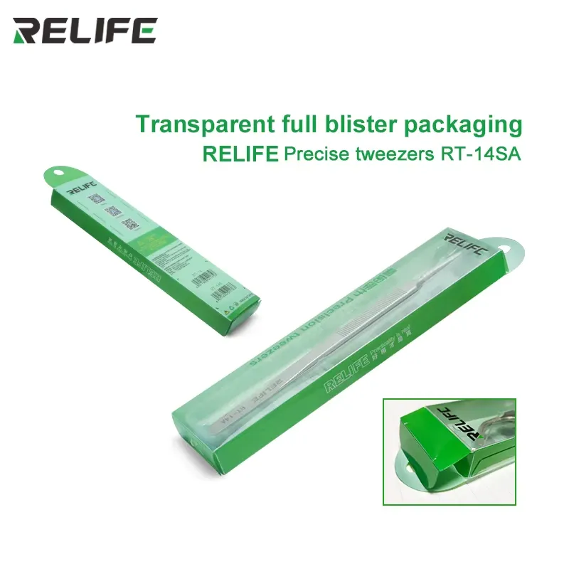 [HRT14SA] Tweezer Pinza Brusela Relife curva RT-14SA