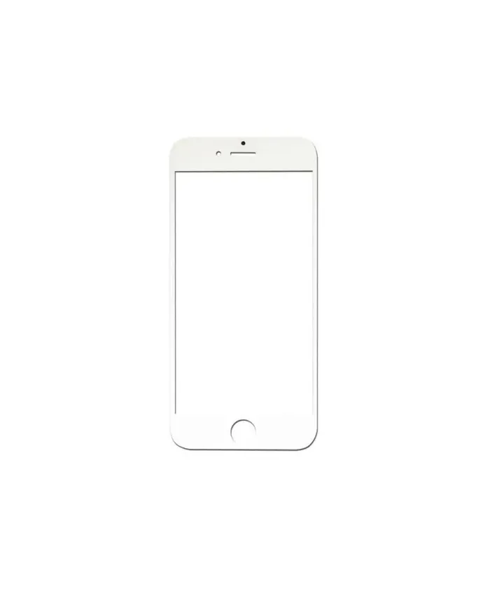 [VRIP6PWH] Vidrio Glass + Oca + Marco iPhone 6 Plus Blanco