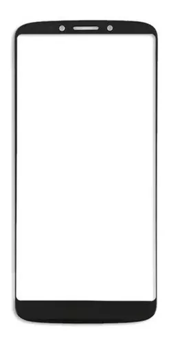 Vidrio Glass + Oca Motorola Moto E5 Plus Negro
