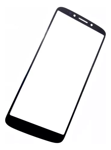 Vidrio Glass + Oca Motorola Moto G6 PLAY-E5 Negro