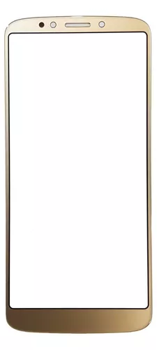 Vidrio Glass Sin Oca Motorola Moto E5 Plus Dorado