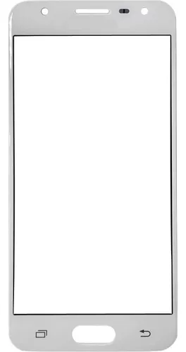 [VRJ5WH2] Vidrio Glass Sin Oca Samsung J5 2015 Blanco