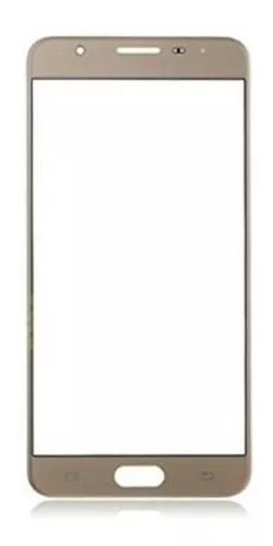 [VRJ5GD] Vidrio Glass Sin Oca Samsung J5 2015 Dorado