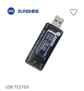 [HSS302A] Voltimetro USB Tester SS-302A Sunshine