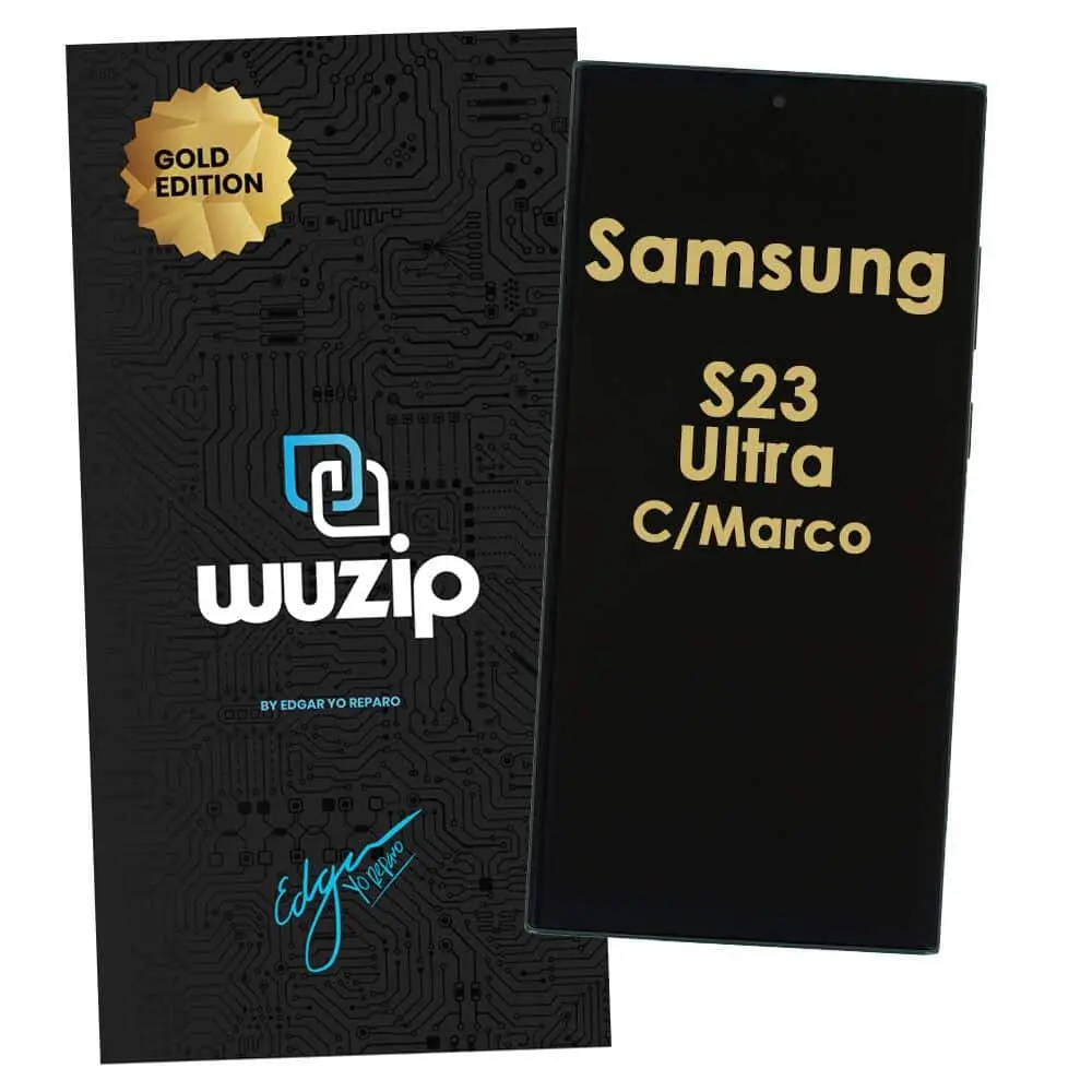 Módulo Samsung Galaxy S23 FE Con Marco - Silver Edition.