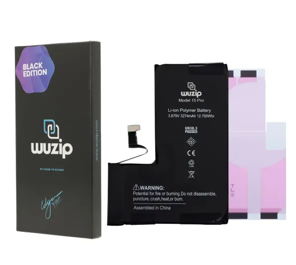 Bateria iPhone 15 Pro Auto Programable - Black Edition