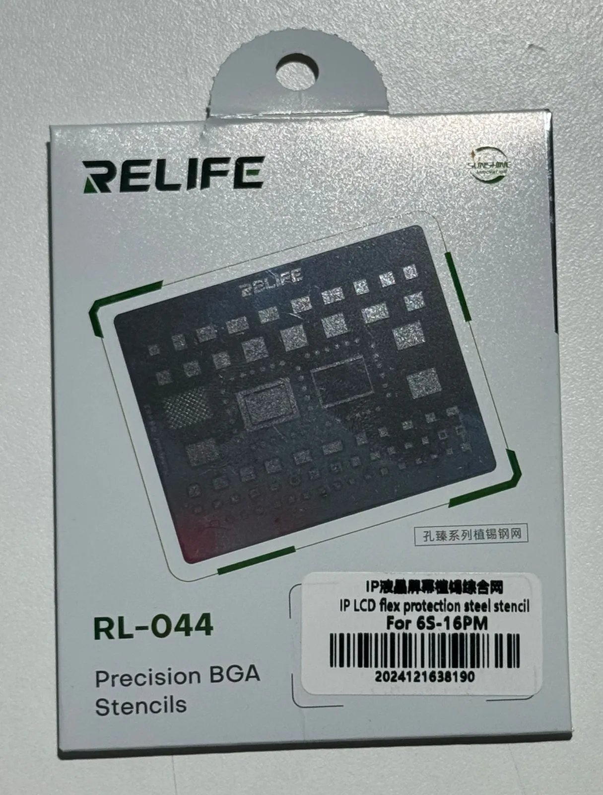 Relife Stencil RL-044 para IC Pantalla iPhone 6S-16 Pro Max