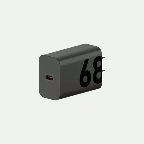 Adaptador de Carga Motorola Original 6.2A 68W Negro