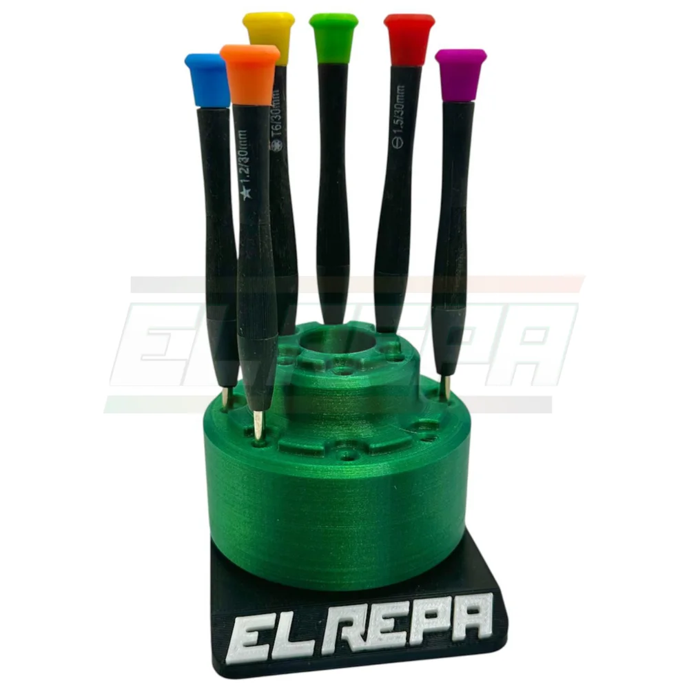 Base Turbo Elrepa Giratoria para Destornilladores 3D
