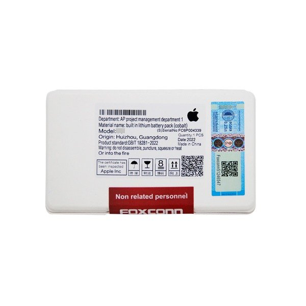 Batería Apple iPhone 6G Foxconn