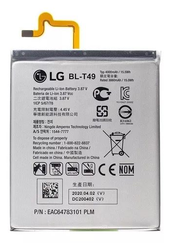 [BT49OR] Batería Lg K49-K41S-K60-K51S-K60S BL-T49 Original