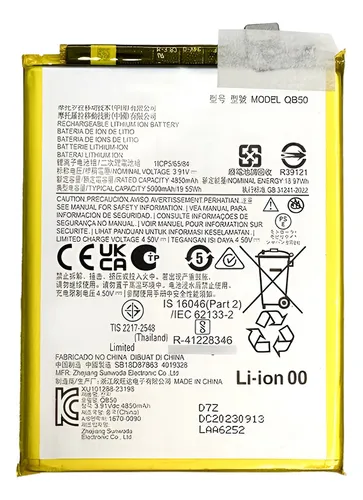 Batería Motorola QE50 Moto G85