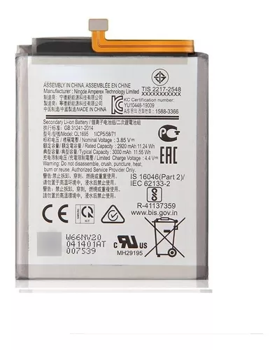 Batería Samsung Galaxy Galaxy A01 A015 QL1695 Original