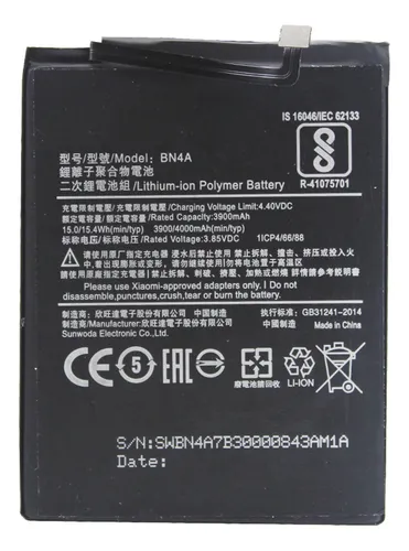 Batería Xiaomi Redmi Note 7 / Redmi Note 7 Pro BN4A