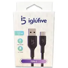 [A1M2] Cable USB Tipo C 1M Iglufive