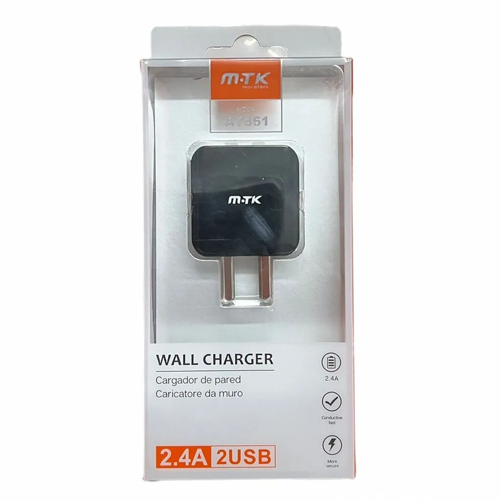 [AAT861WH] Cargador de Pared M-tk AT861 Blanco
