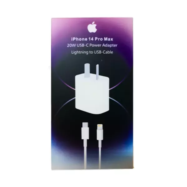 Cargador iPhone 14 Pro Max 20W Usb-c Power