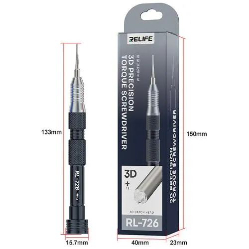 Destornilladores Relife RL-726 1.5 + phillips