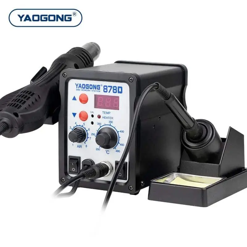 [H213] Estacion de Soldado 2 en 1 - Yaogong 878D