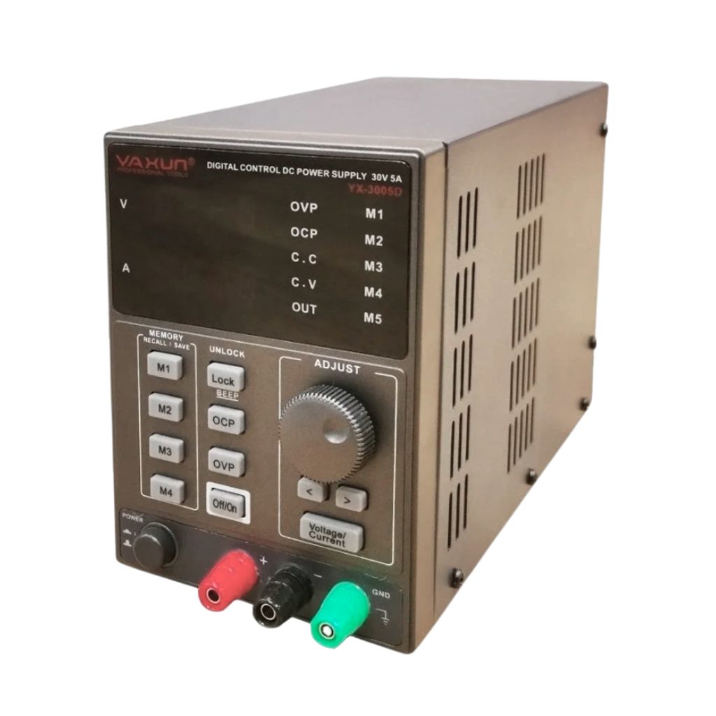 [H5A] Fuente de Alimentacion Regulable Yaxun 3005D 30V 5A 4 Digitos
