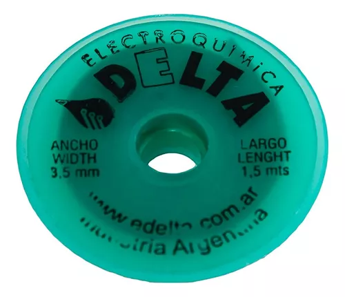 Malla Desoldante Soldadura 3.5MM 1.5MTS Delta