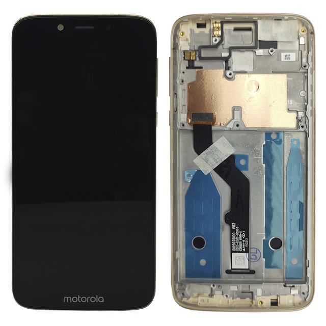 Marco Moto G7 Play de Desarme Dorado