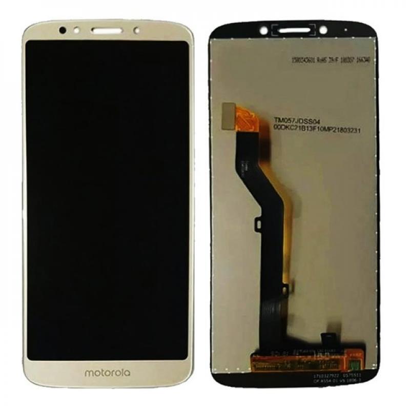Módulo Motorola Moto E5 Play Go Dorado flex Largo