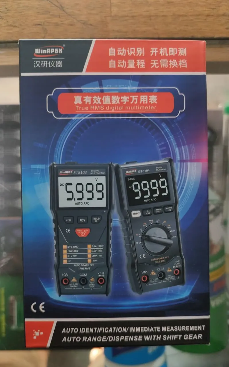 [HET8101] Multimetro Autorango ET8101 - Winapex Tester